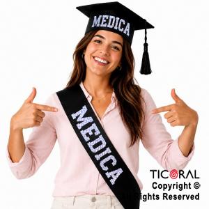 KIT ME RECIBI MEDICA METALIZADO CON PLATA TORNASOL